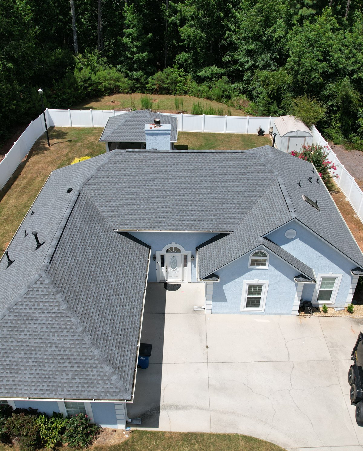 High Quality Roofing project — completed residential roof in metro Atlanta
