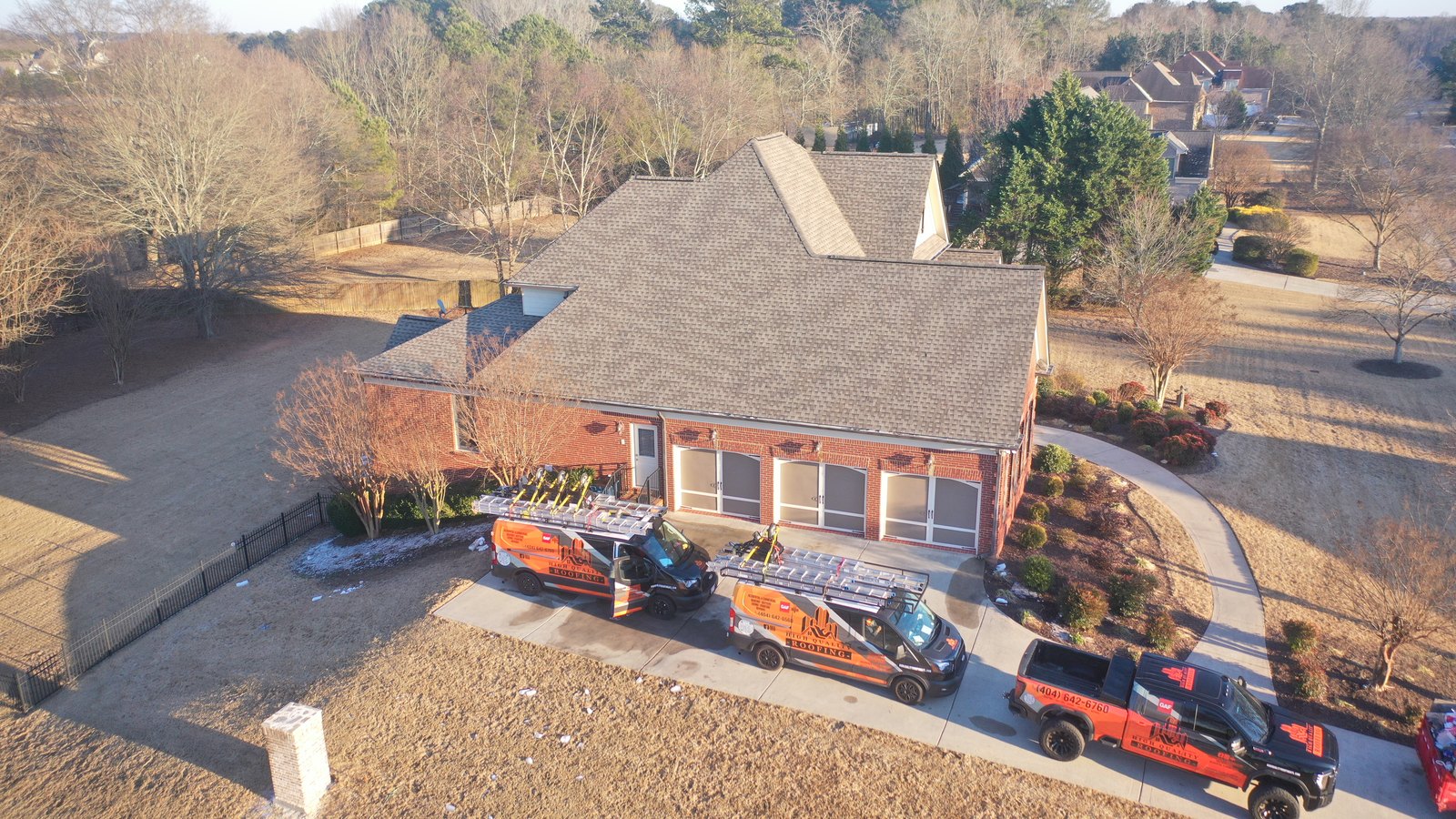 Full roof replacement — High Quality Roofing, Atlanta