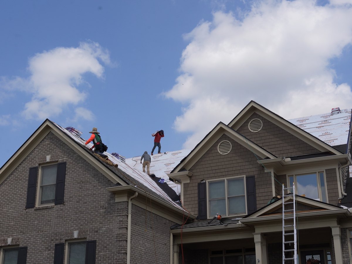 Two-story home replacement — High Quality Roofing, Atlanta