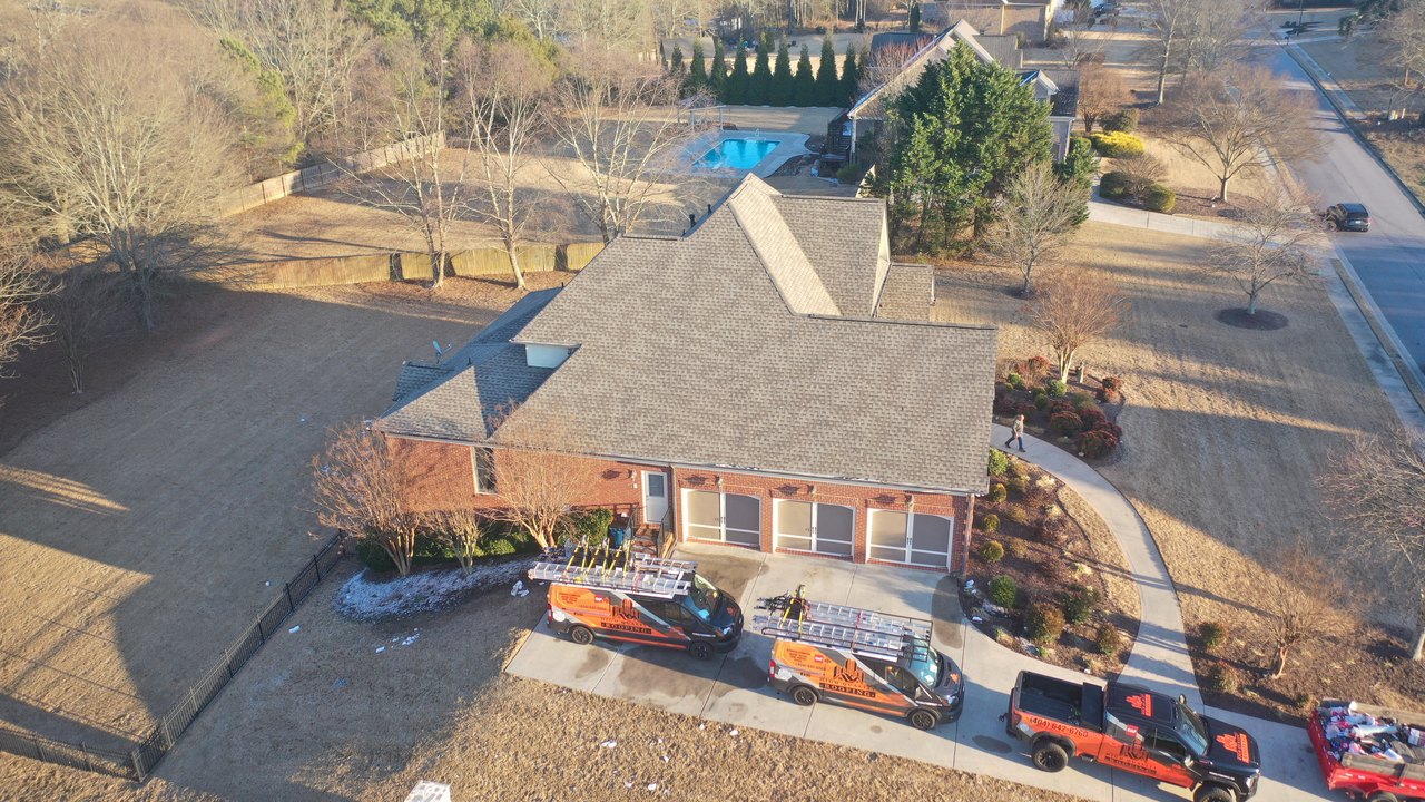 Emergency tarp & storm restoration — High Quality Roofing, Atlanta